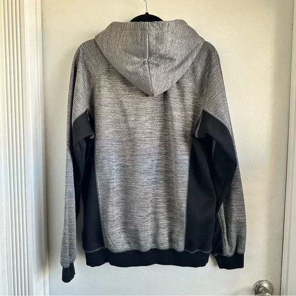 Roper RARE Heather Gray and Black Men's Hoodie Size M - Picture 5 of 7